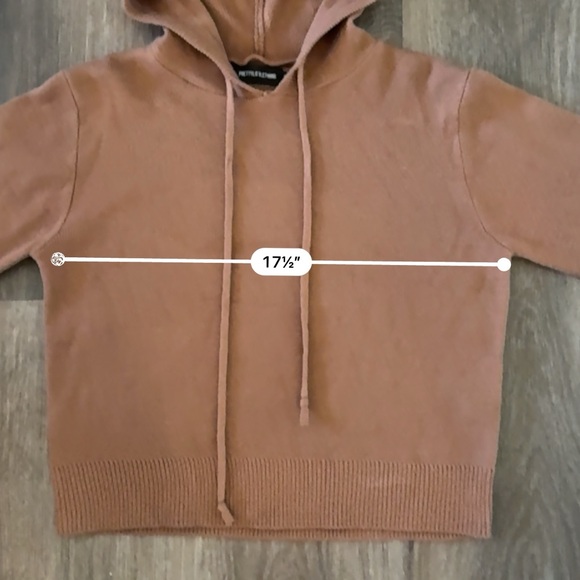 PrettyLittleThing Chocolate Hoodie - Picture 6 of 11